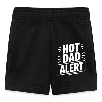 Alerte papa sexy - Short Bébé - noir - Devant