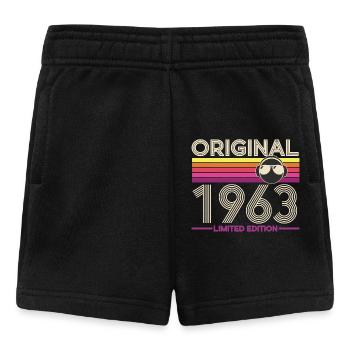 Originale limitierte Edition von 1963 - Baby Shorts - Schwarz - Vorne
