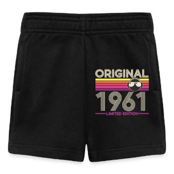 Original 1961 Édition Limitée Retro - Short Bébé - noir - Devant