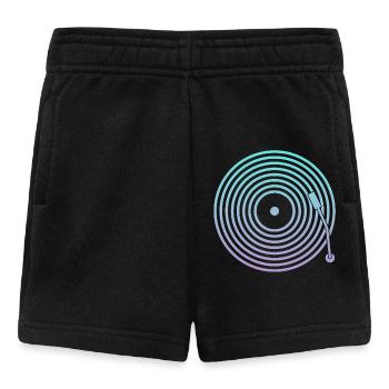 DJ Vinyl Music - Baby Shorts - black - Front