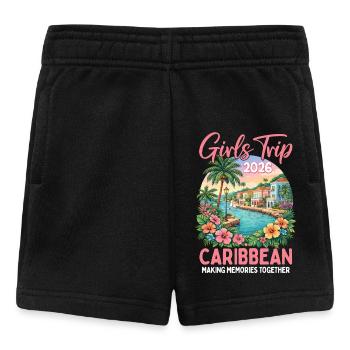 Voyage filles dans les Caraïbes 2026 - Short Bébé - noir - Devant