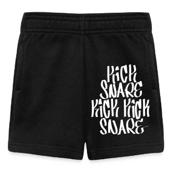 Rythme hip-hop - Short Bébé - noir - Devant