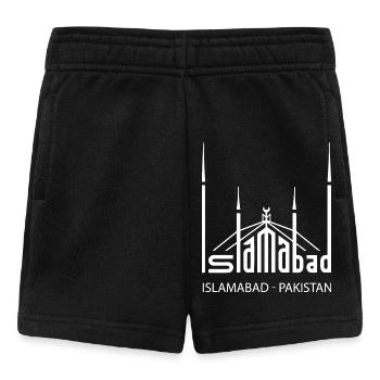 Islamabad Pakistan Faisal-Moschee Pakistaner - Baby Shorts - Schwarz - Vorne