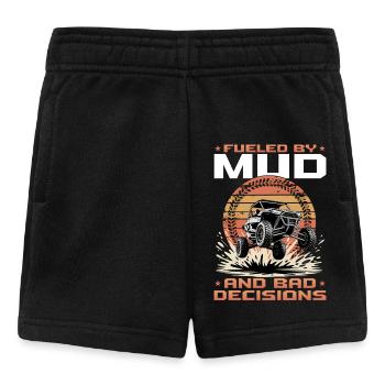 UTV Off Road 4 Wheeler Side by side - Baby Shorts - Schwarz - Vorne