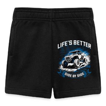 UTV Off Road 4 Wheeler Side by side - Baby Shorts - Schwarz - Vorne
