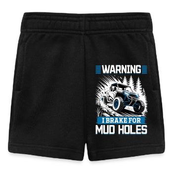 UTV Off Road 4 Wheeler Side by side - Baby Shorts - Schwarz - Vorne