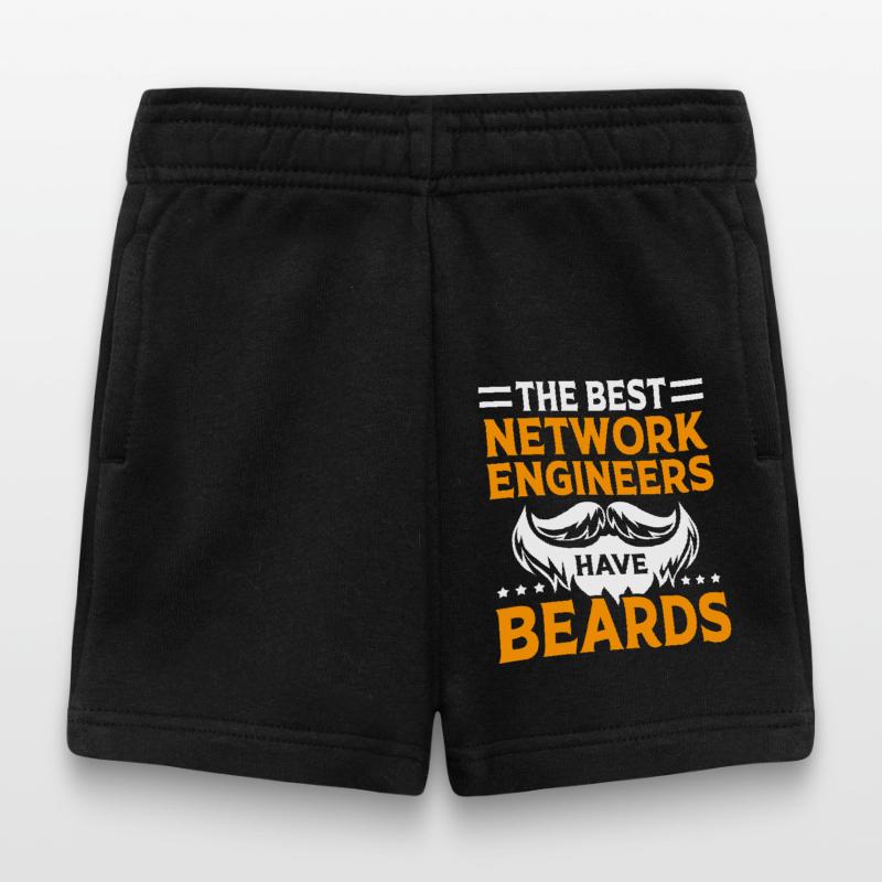 Network Computer Scientist Programmer Admin Baby Shorts