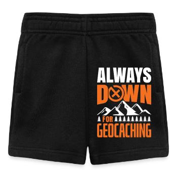 Prêt pour le géocaching Art GPS Hunter - Short Bébé - noir - Devant