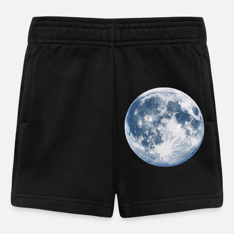 Silhouette au clair de lune - Short Bébé - noir
