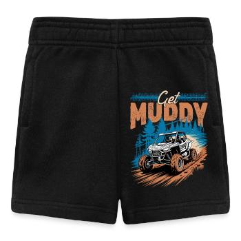UTV Off Road 4 Wheeler Side by side - Baby Shorts - Schwarz - Vorne