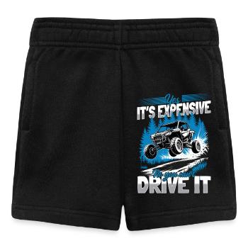 UTV Off Road 4 Wheeler Side by side - Baby Shorts - Schwarz - Vorne