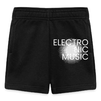 Affiche de musique électronique - Short Bébé - noir - Devant
