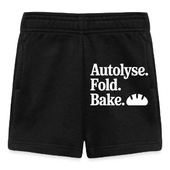 Autolyse Fold Bake Croissant - Short Bébé - noir - Devant