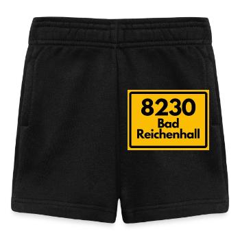 ALTE POSTLEITZAHL RETRO 8230 BAD REICHENHALL HEIMA - Baby Shorts - Schwarz - Vorne