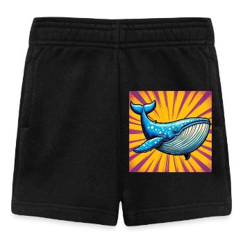 Wal - Baby Shorts - Schwarz - Vorne
