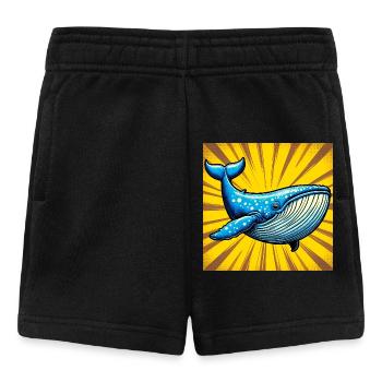 Wal - Baby Shorts - Schwarz - Vorne