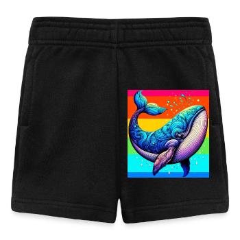 Wal - Baby Shorts - Schwarz - Vorne