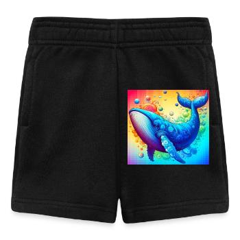 Wal - Baby Shorts - Schwarz - Vorne