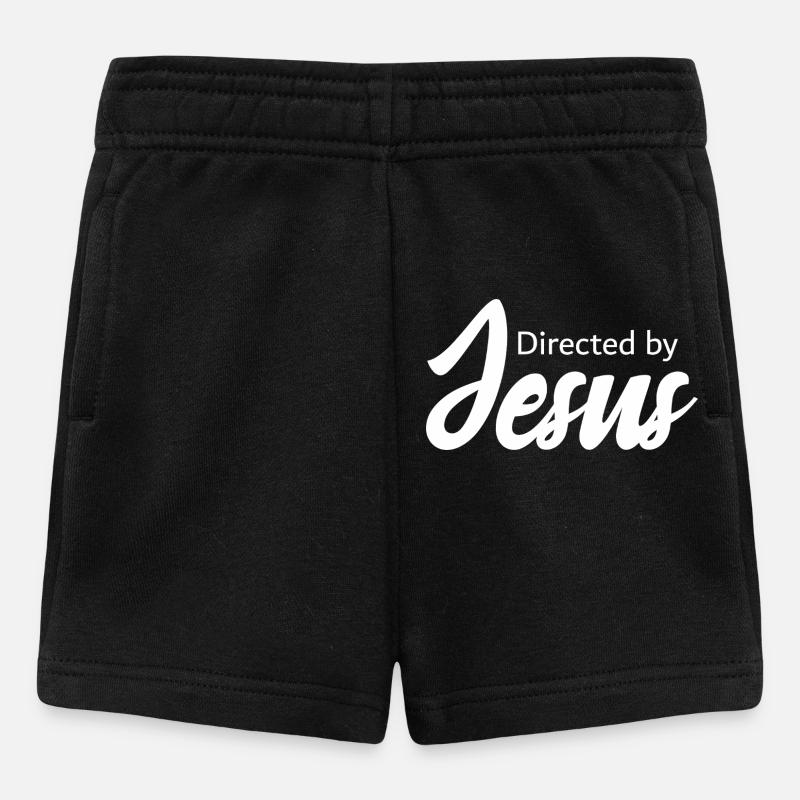 Regie_Jesus Déclaration - Short Bébé - noir