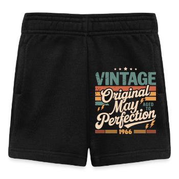 Vintage May 1966 – Perfection for 60 years - Baby Shorts - black - Front