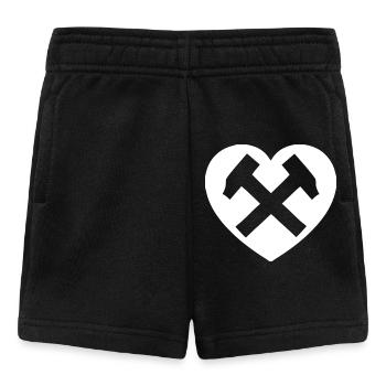 Hearthammer : L’amour dans l’acier - Short Bébé - noir - Devant