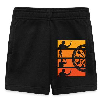 Fléchette Battement De Cœur Joueur Fléchette Darts - Short Bébé - noir - Devant