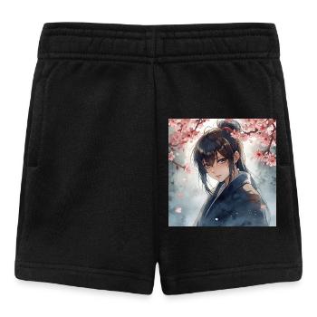 Hanfu sous les cerisiers en fleurs - Short Bébé - noir - Devant