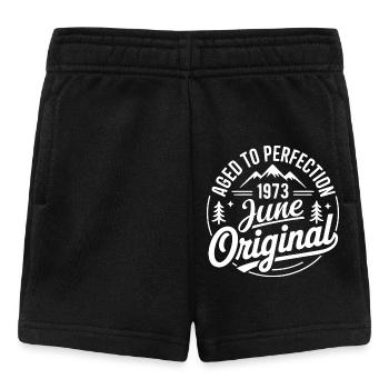 Juni 1973 – Legende der Gipfel und Berge - Baby Shorts - Schwarz - Vorne