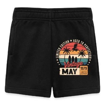 Special anniversary with this design May 1979 - Baby Shorts - black - Front