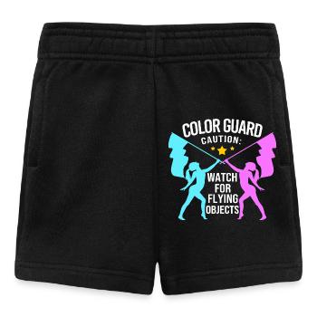 Fasching Fahnenschwingen Fahnenschwenker Karneval - Baby Shorts - Schwarz - Vorne