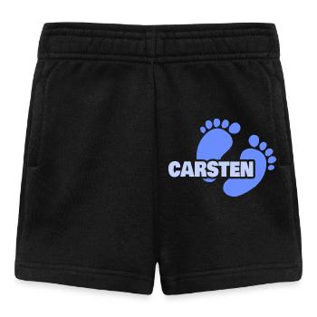 Geschenk für Carsten - Baby Shorts - Schwarz - Vorne