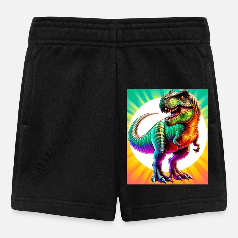 Dinosaurier - Baby Shorts - Schwarz