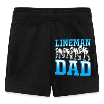 Joueur de ligne de football américain - Short Bébé - noir - Devant
