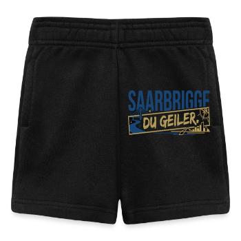 Saarbrigge Du Geiler - Baby Shorts - Schwarz - Vorne