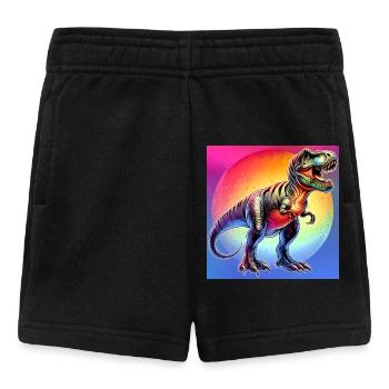 dinosaure - Short Bébé - noir - Devant
