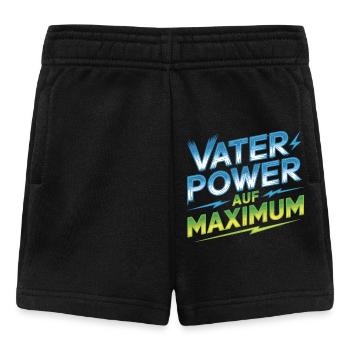 Père Pouvoir Au Maximum Don Père Père Enfants - Short Bébé - noir - Devant