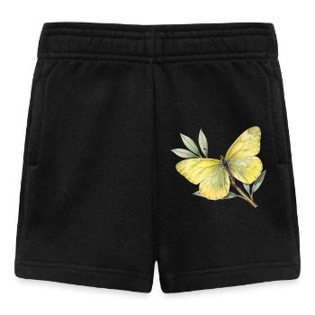 Zitronenschmetterling (Gonepteryx rhamni) - Baby Shorts - Schwarz - Vorne