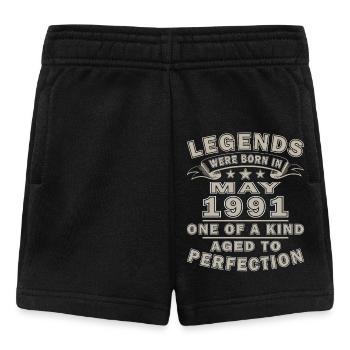 May 1991 - Baby Shorts - black - Front