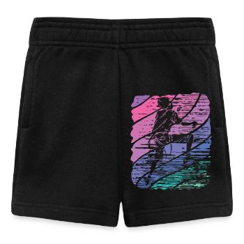 Boulderer Boulder Bouldern - Baby Shorts - Schwarz - Vorne