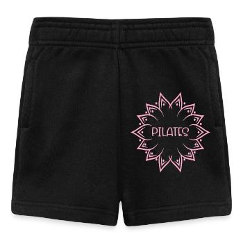 Pilates Flower - Baby Shorts - black - Front