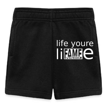 Fame Victim Shirt – Live Your Lie Statement - Baby Shorts - black - Front
