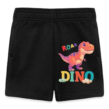 Dino - Baby Shorts - Schwarz - Vorne