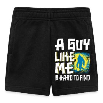 Funny Bigfoot. A guy like me is hard to - Baby Shorts - black - Front
