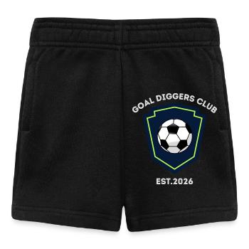 Goal Diggers Clubwappen - Baby Shorts - Schwarz - Vorne