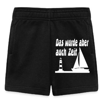 Voile - Short Bébé - noir - Devant