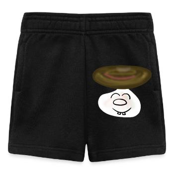 Funny Mushroom Mushrooms Kids - Baby Shorts - black - Front