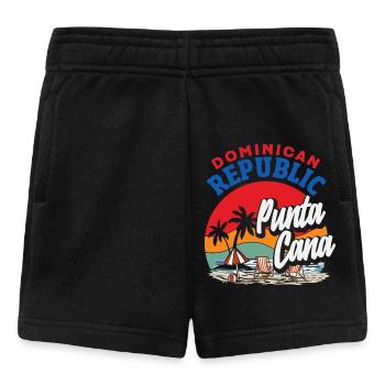 Drapeau de la République dominicaine Dom Rep Pride - Short Bébé - noir - Devant