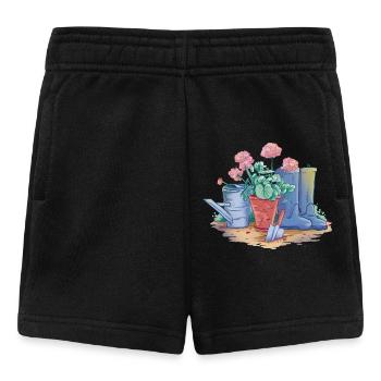 Garden Decoration Art - Baby Shorts - black - Front