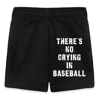 Devise du baseball : T-shirt en grades - Short Bébé - noir - Devant