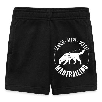 Golden Retriever Mantrailing Hundesport Suchhunde  - Baby Shorts - Schwarz - Vorne